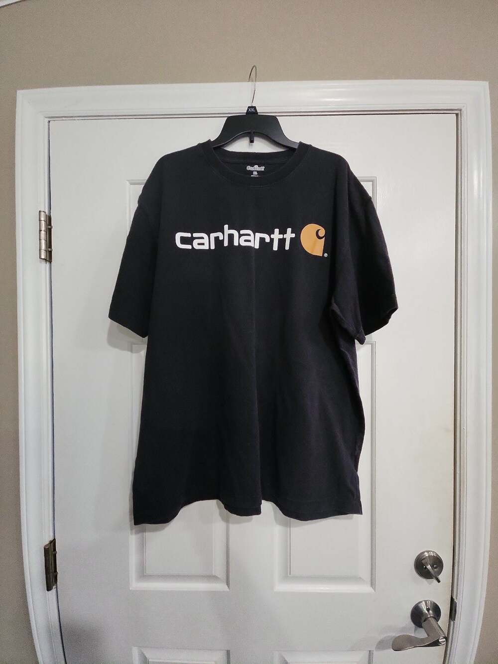 Carhartt Logo Graphic T-Shirt Black Size XL